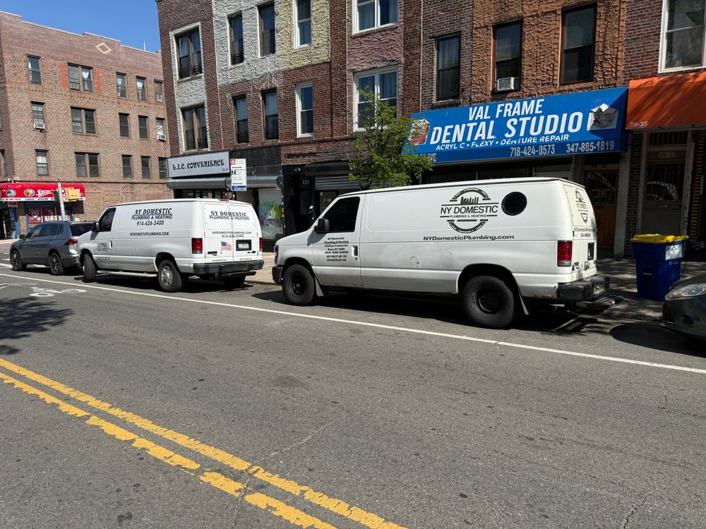 Drain Cleaning for NY Domestic Plumbing and Heating in Bronx, NY