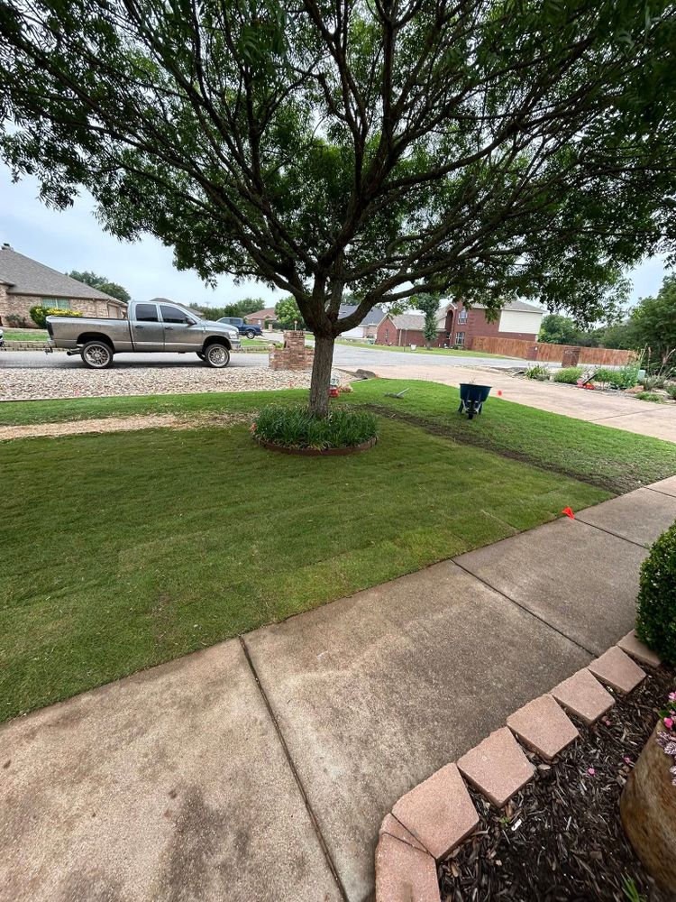 Hardscaping Landscaping for Y&Y Outdoor Services in Granbury, TX