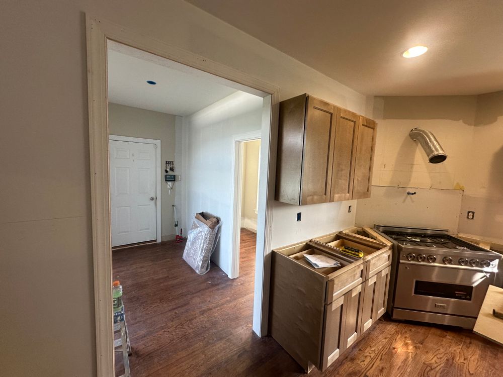 Parkside - deck & kitchen for Thomas J. Gorman Construction in Middletown, DE