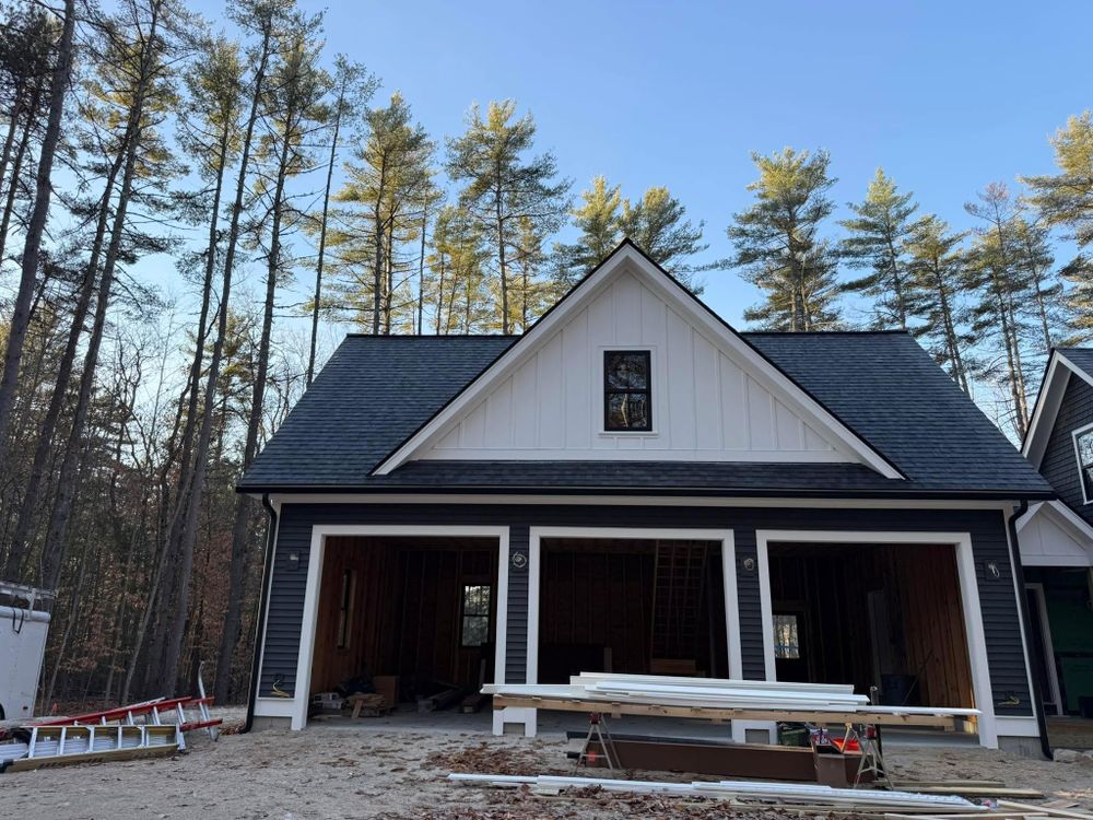 Deck Installation for Sanchez Construction in North Conway, NH