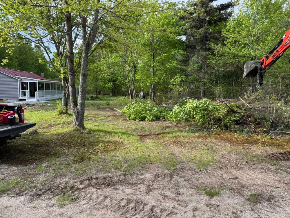 Our Land Clearing service expertly removes trees, brush, and debris to prepare your property for construction or landscaping projects, ensuring a clean slate ready for your plans. Safe and efficient results guaranteed. for AFH Earthworks in Madison, NH
