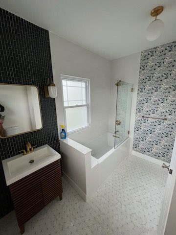 Bathroom Remodel for FAZIO Construction in New Milford, CT