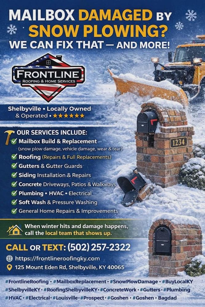 Other Services for Frontline Roofing & Home Services in Shelbyville, KY