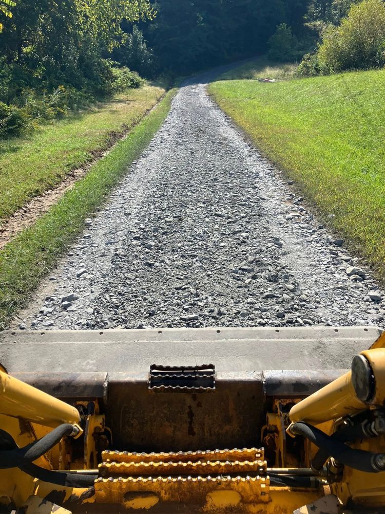 Excavating for Genesis Landworks in Bluff City, TN