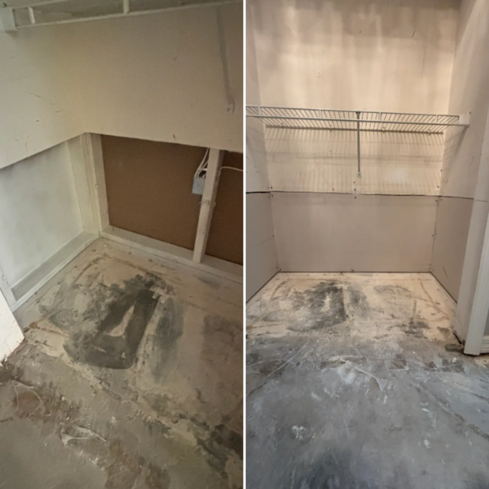 Our Sheet Rock Repair service restores damaged walls and ceilings, patching holes, cracks, and dents for a smooth finish. We expertly repair every sheet rock wall with lasting results. for CNJ Handyman Service in Stuart, FL