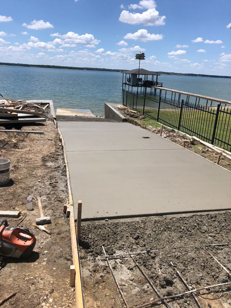 Concrete for BR Construction LLC  in Corsicana, TX