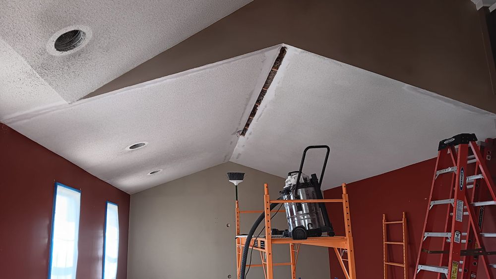 Fence and Full Home Interior Painting and Drywall repair for Dead Tree General Contracting in Carbondale, Illinois