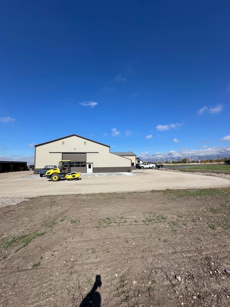Dirt Work for R&H Homes in Bozeman, MT