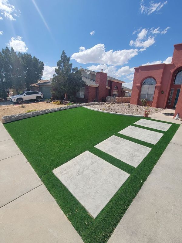 Artificial Grass Installation for Great Outdoors Patio Projects in El Paso, TX