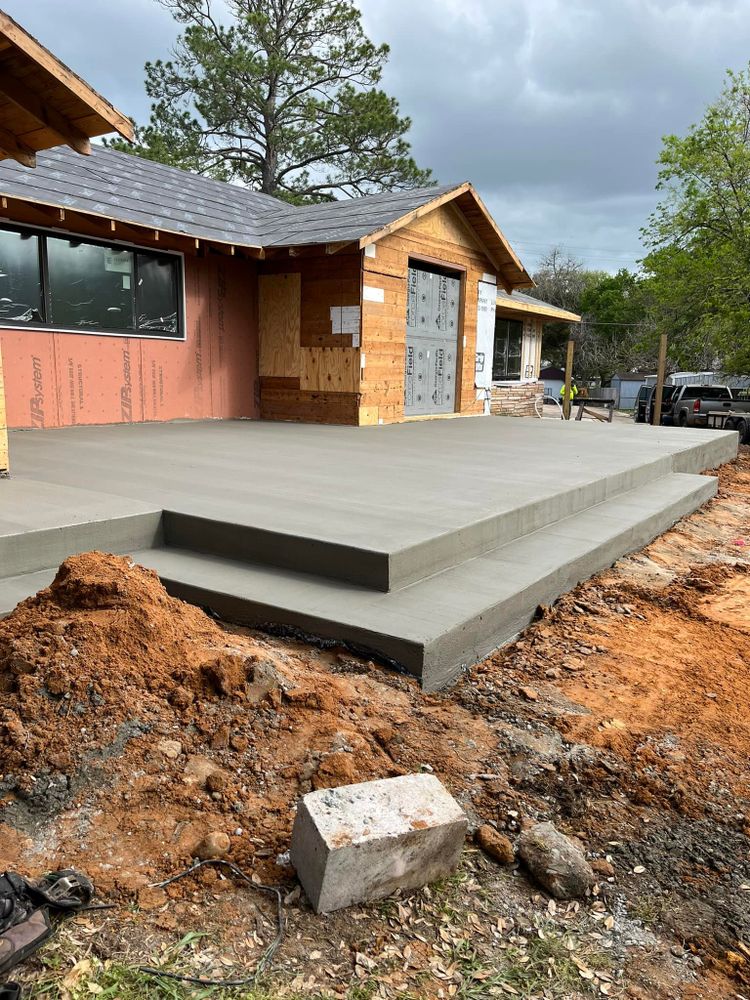 Concrete for Mel Concrete and Construction in College Station, TX