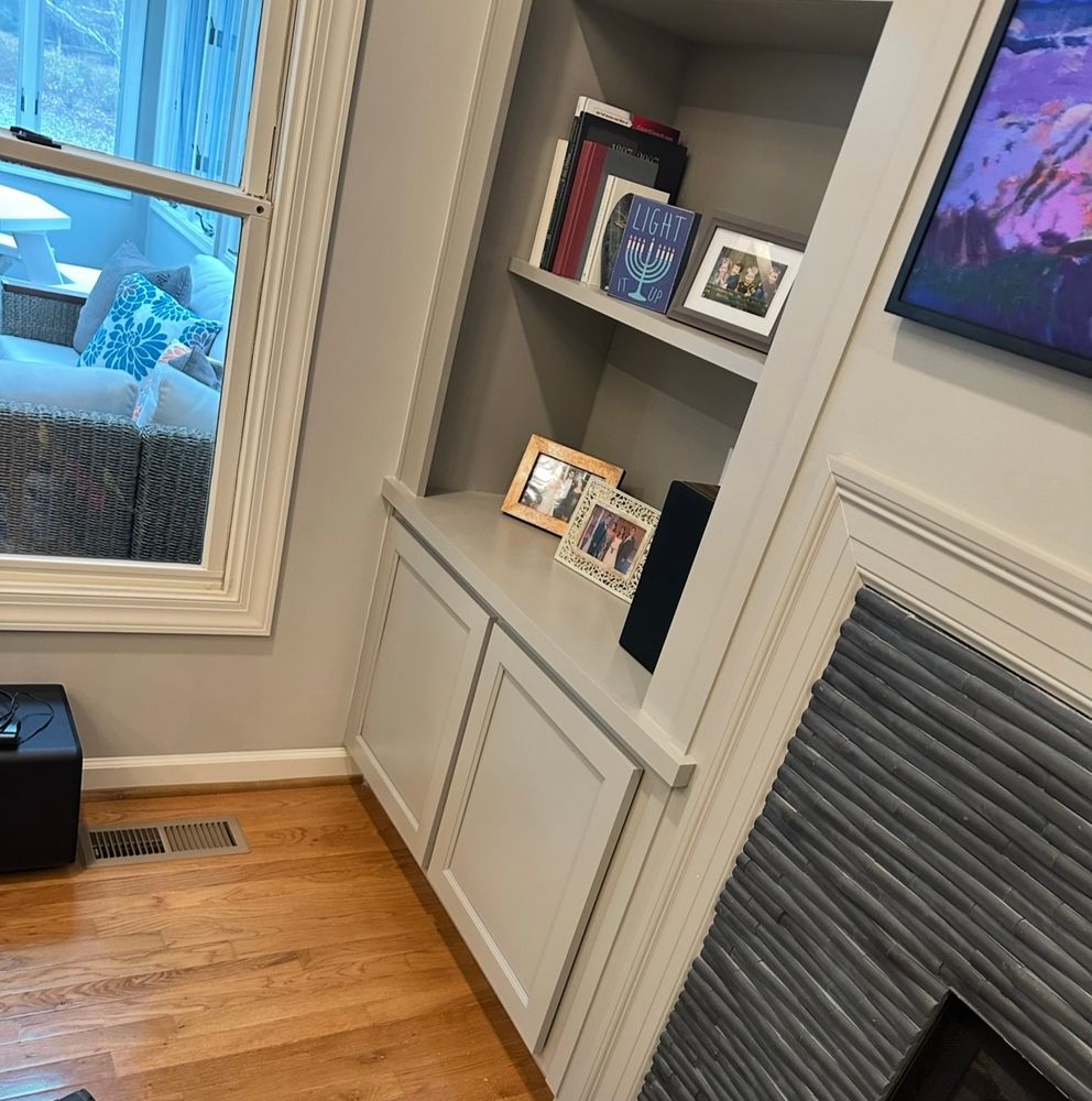 Custom Built Ins and Entertainment for Chesapeake Solutions in Pasadena, MD