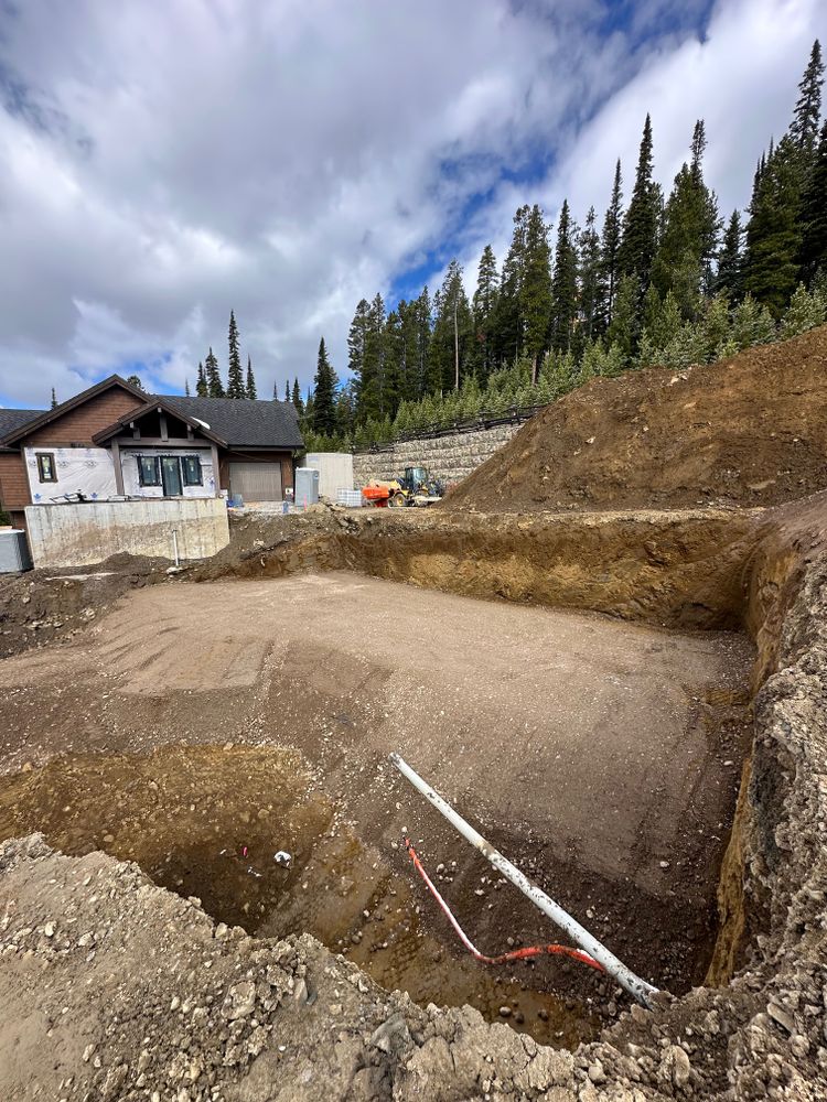 Foundations for R&H Homes in Bozeman, MT