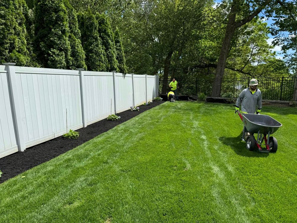 Mowing for Adams Landscaping in Springfield, MA