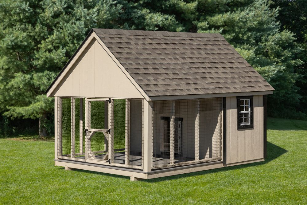 Introducing the Pinnacle of Canine Comfort: The Ultimate Dog House Haven! Your loyal companion deserves nothing but the best, and that's why we've crafted the perfect haven for your furry friend – our exceptional line of kennels. for Pond View Mini Structures in  Strasburg, PA