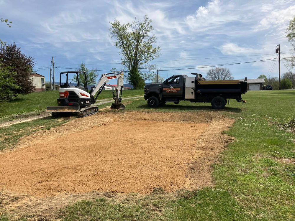 Our Site Preparation service ensures your land is expertly cleared, leveled, and ready for construction. We handle excavation, grading, and drainage to create a solid foundation for your building project. for Genesis Landworks in Bluff City, TN