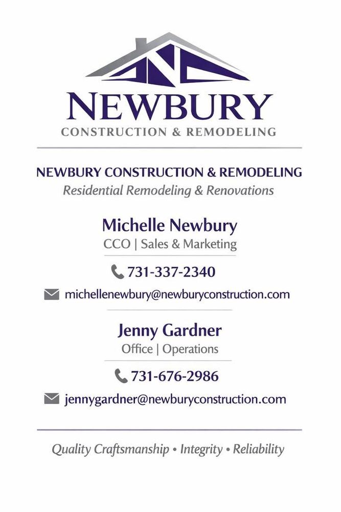 All Photos for Newbury Construction & Remodeling LLC in Trenton, TN