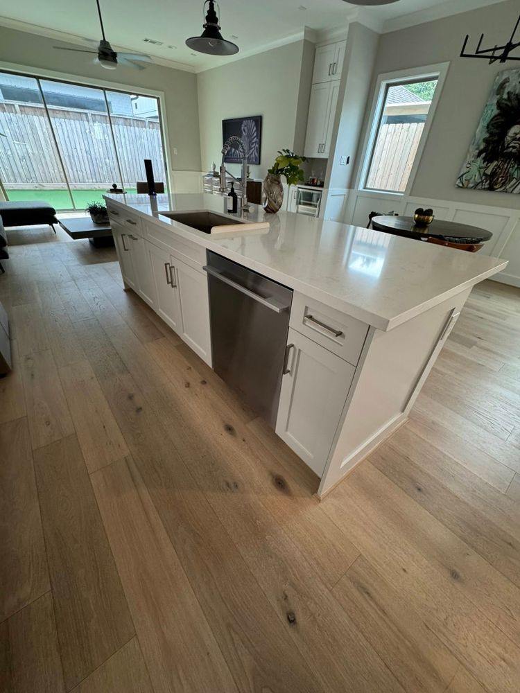Enhance your home's beauty and durability with our expert flooring services. We offer quality installation, diverse material options, and personalized designs to fit any style or budget seamlessly. for Solano’s Construction in Houston, TX