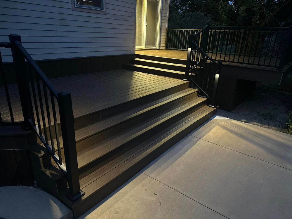 Our Deck Design service offers personalized consultations to help homeowners create their dream outdoor living space. From layout and materials selection to finishing touches, we bring your vision to life. for Done Right Decking in Leavenworth, KS