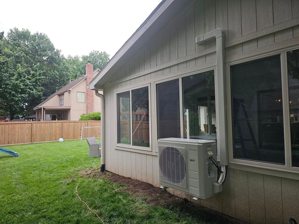 Installation of HVAC Systems for Garrett Heating and Cooling in Bonner Springs, KS