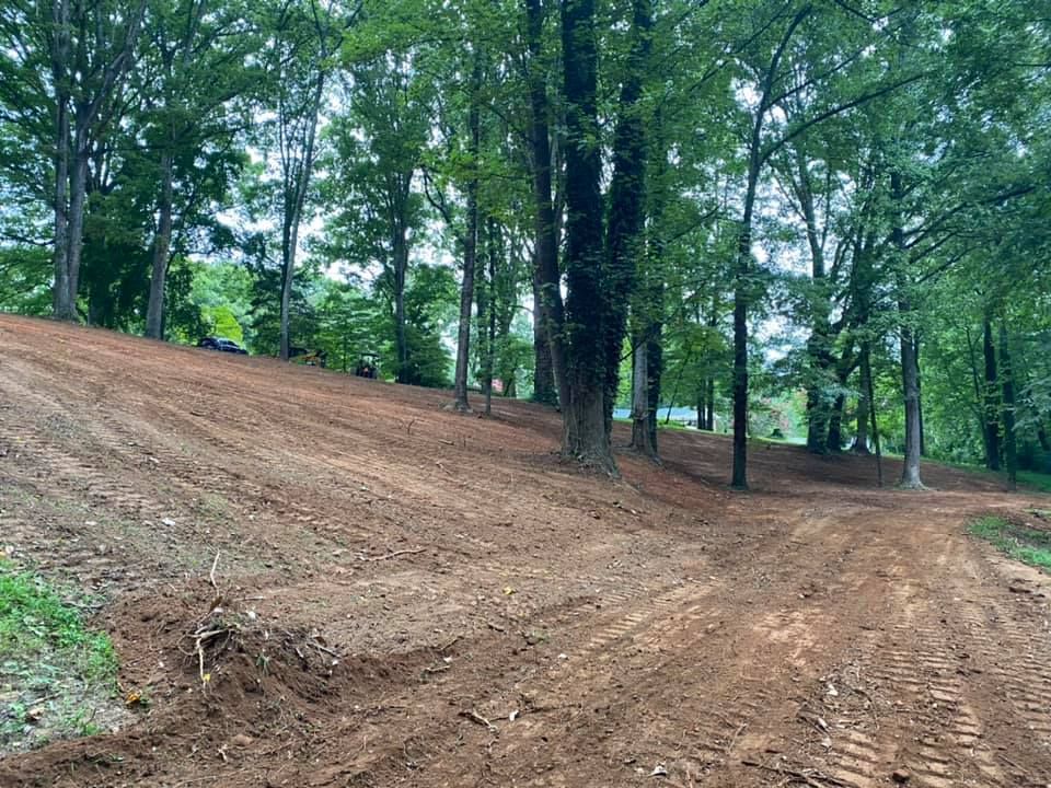 Land Clearing for J&G LandWorx LLC in Rutherfordton, NC