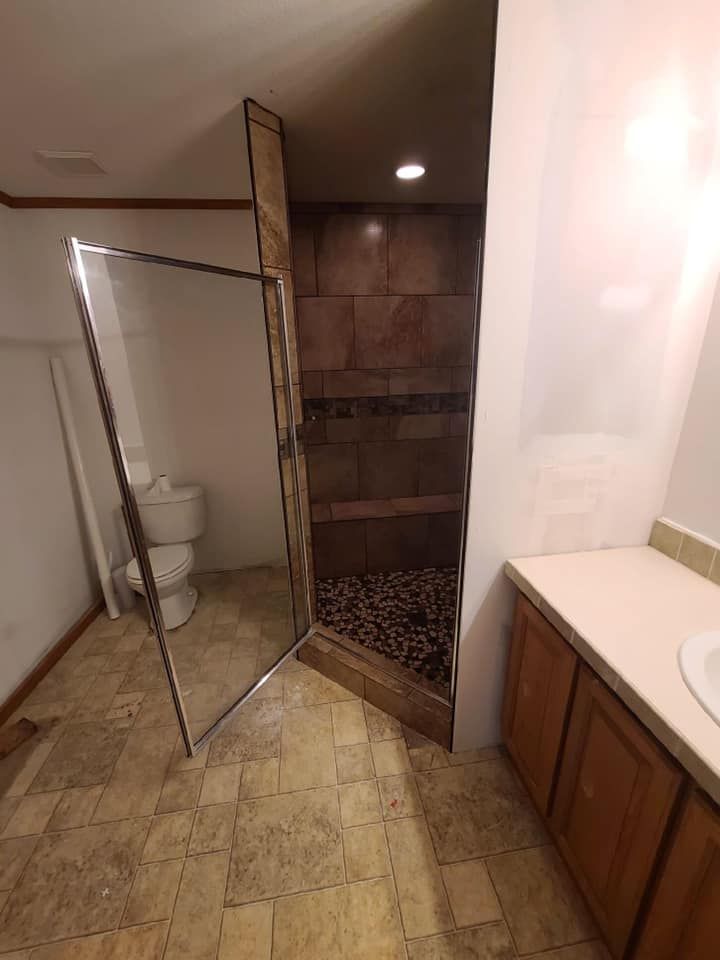 Our Showers service offers homeowners a refreshing and luxurious way to upgrade their bathrooms with stylish and functional shower solutions, enhancing the overall aesthetic appeal of their home. for View Point Construction in Huntingburg, IN