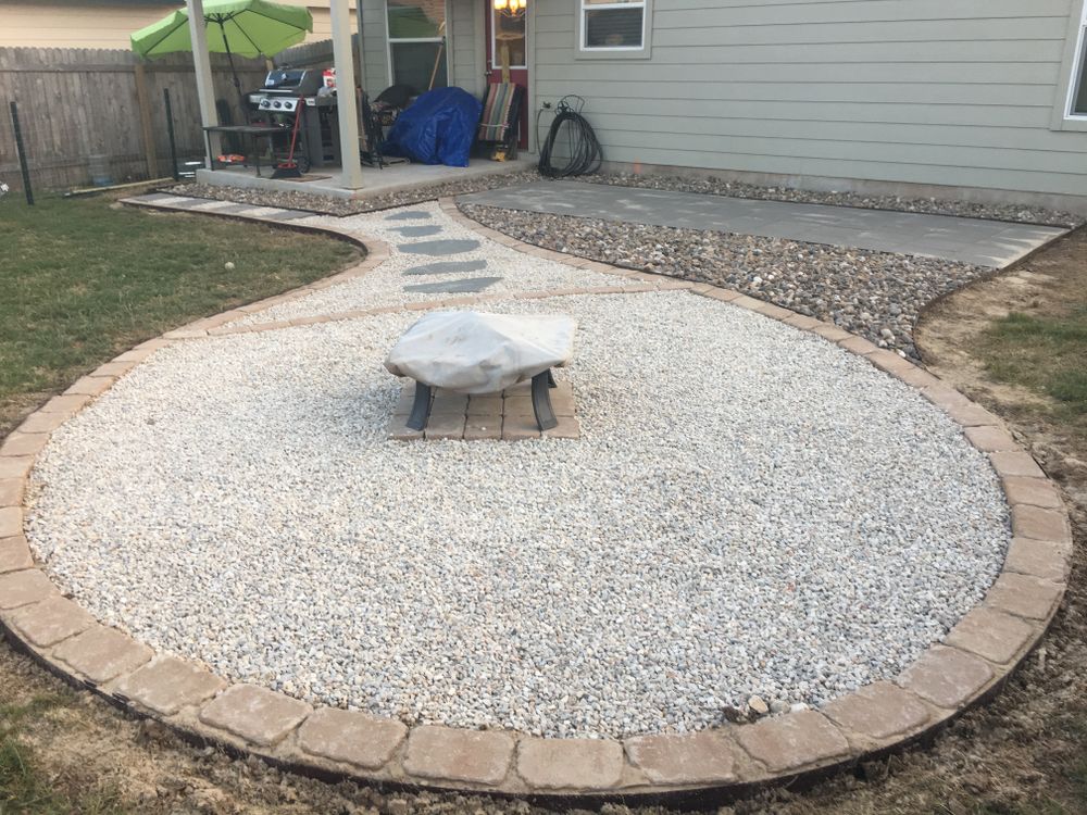 Landscaping for UBER FORCE in San Antonio, TX