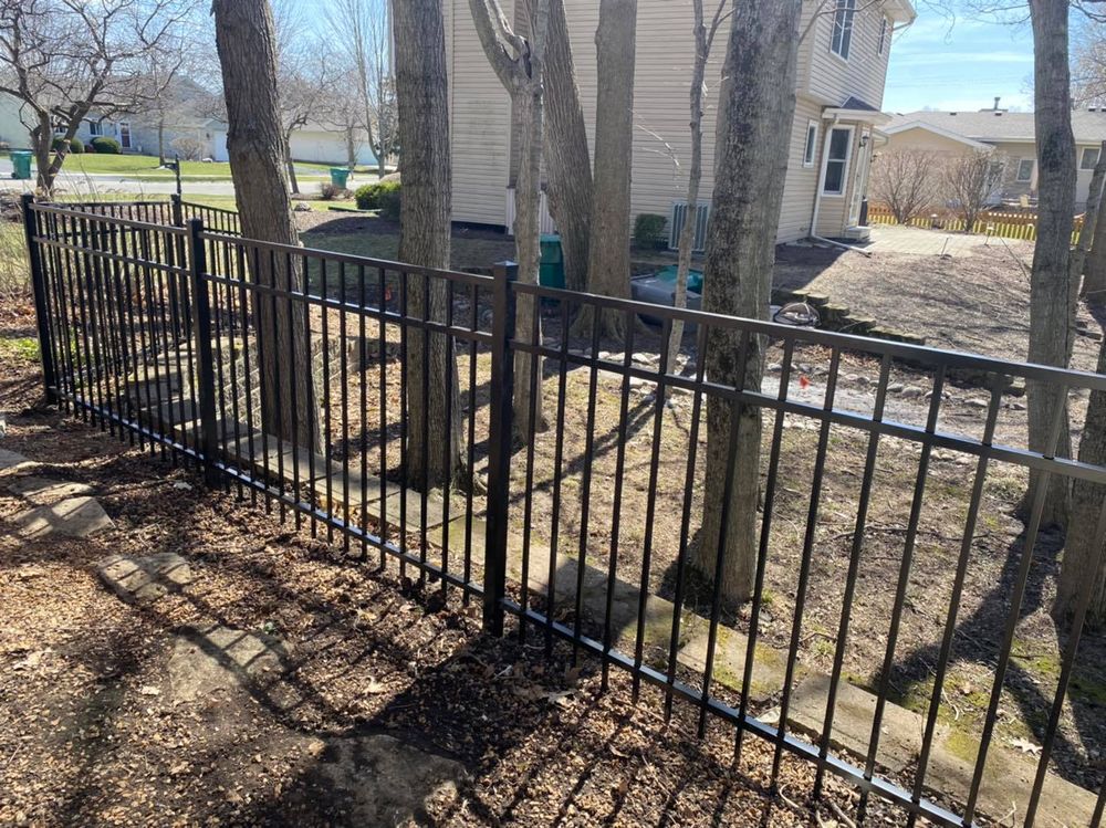 Fence Installation for Illinois Fence & outdoor co. in Kewanee, Illinois