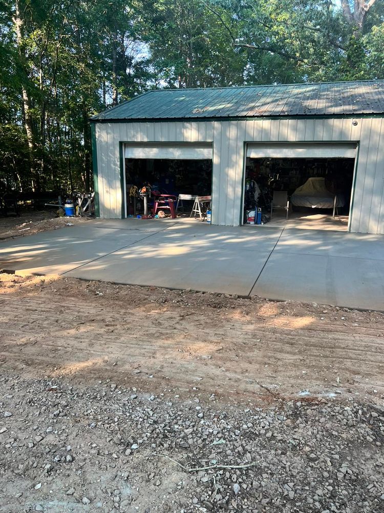 Transform your outdoor space with our expert Patio Design & Installation service. We create durable, beautiful concrete patios tailored to your style and needs, enhancing both functionality and aesthetic appeal. for Allen's Concrete Finishing in Rock Hill, SC
