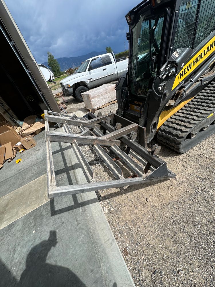 Dirt Work for R&H Homes in Bozeman, MT