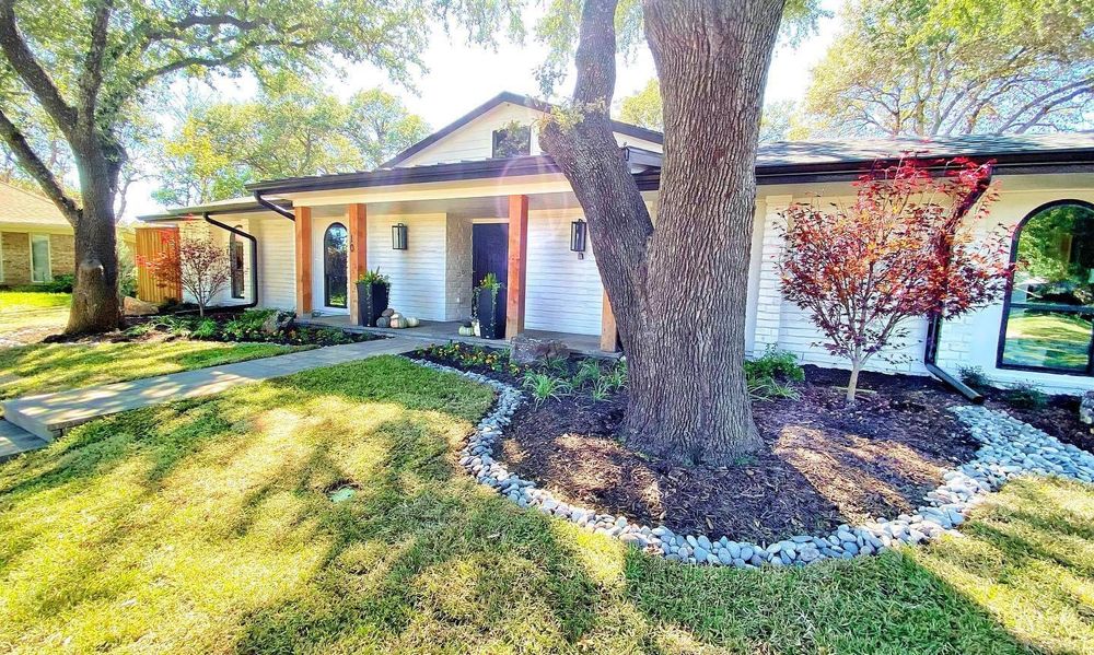 Turf & Landscaping for Walker Custom Exteriors in Dallas, TX