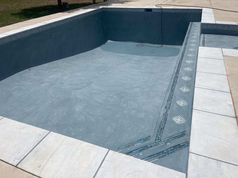 Residential Pool Remodeling for JV Pool & Associates in San Antonio, Tx.