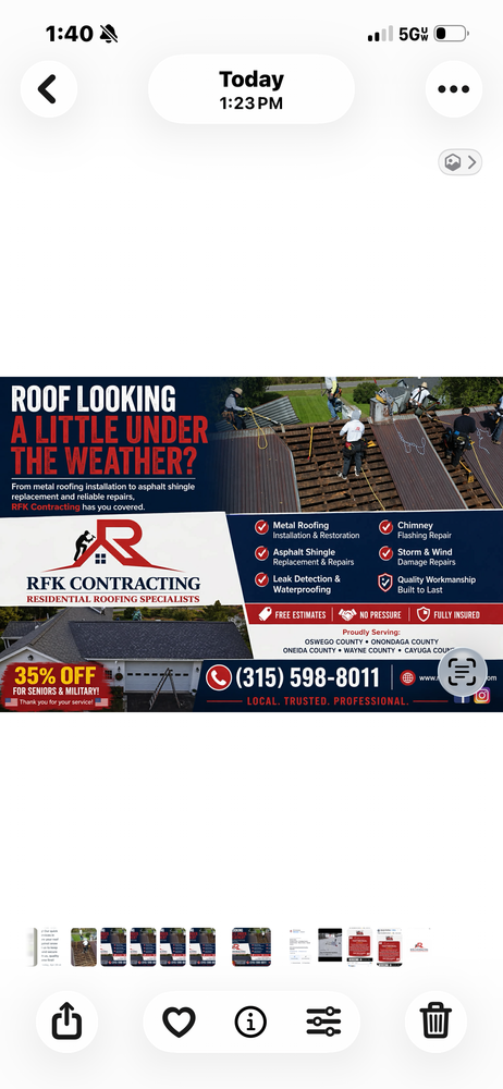 All Photos for RFK Contracting in Martville, NY
