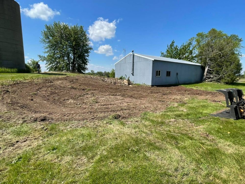 Land Clearing for Nate’s Tractor Service in Cascade, WI