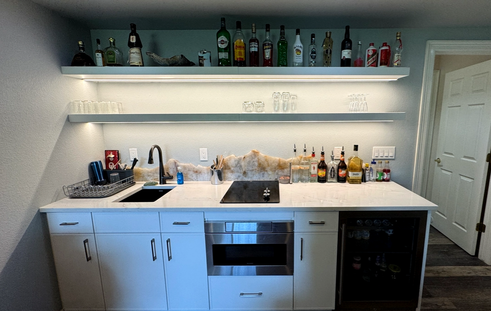 Basement Renovation for Quest Construction, Ltd. in Lafayette, CO