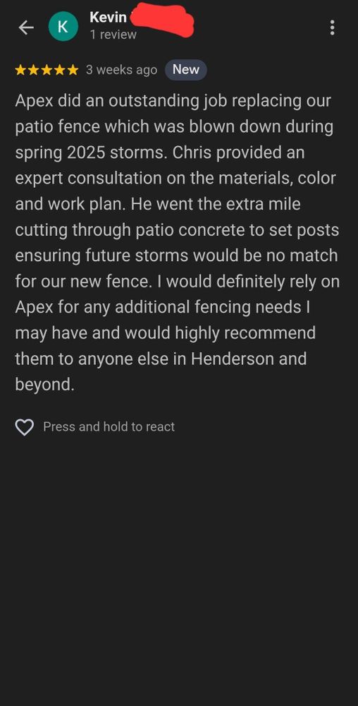 All Photos for Apex Fence in Henderson, KY