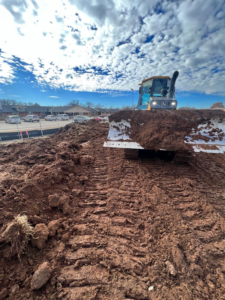 Grading & Excavation for 365 Excavation & Land Solutions in Oklahoma City, OK