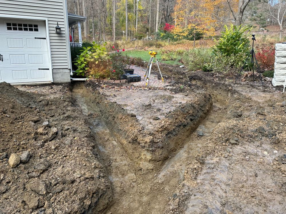 Drainage & Excavation for NK Landscaping LLC in Dutchess County, NY