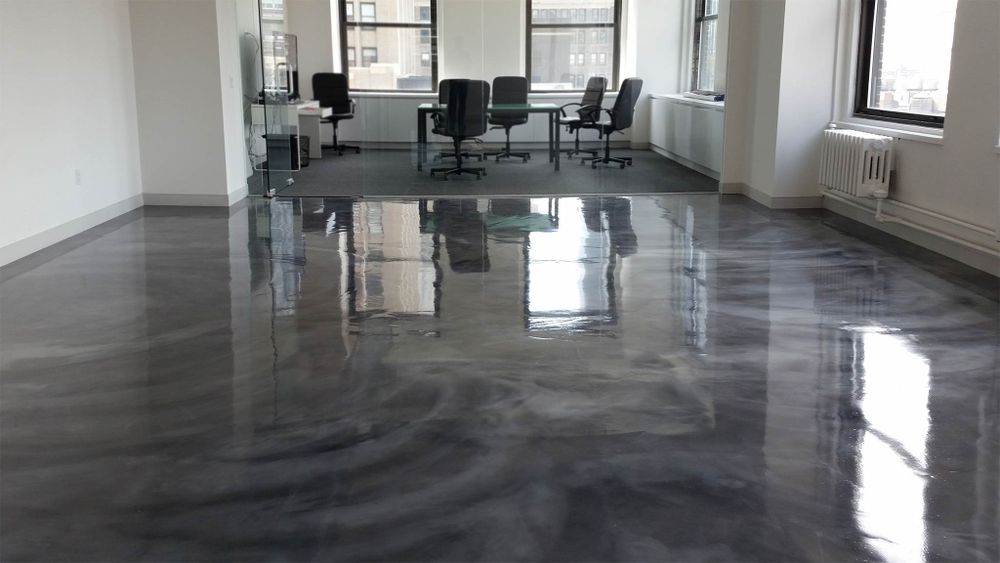 Enhance your garage with our professional Epoxy Flooring services. Durable, stylish, and easy to clean, our coatings protect against stains and wear while transforming your space into a polished showroom finish. for Fine Line Painters in Parker, CO