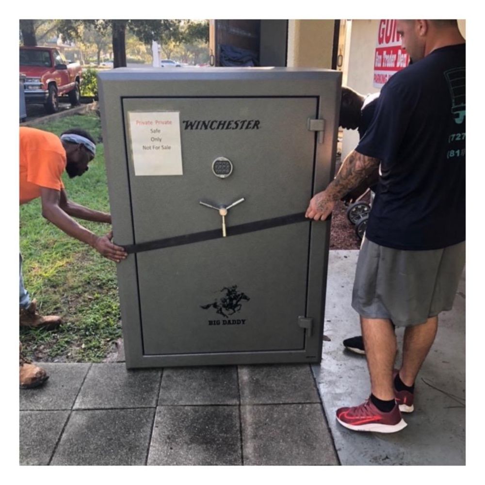 Our skilled movers are here to help safely transport your large safe to your new home, ensuring it arrives intact and secure. Trust us for reliable and efficient moving services. for Hall Brothers Moving in Tampa, FL