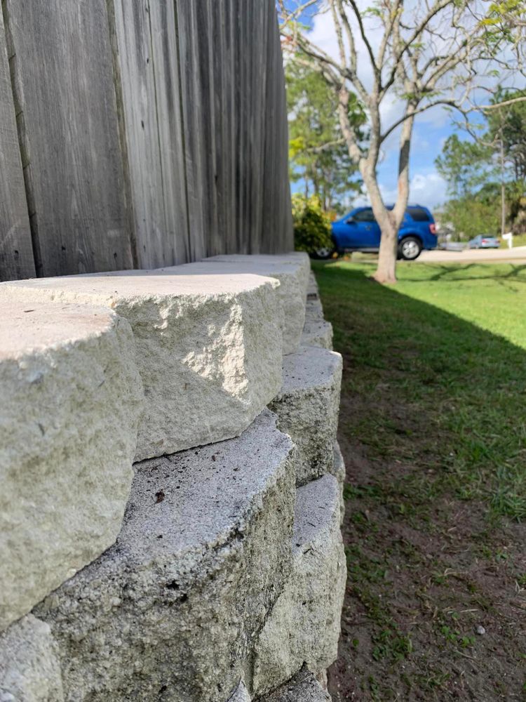 Hardscaping for Tolliver’s landscape LLC in Palm Bay, FL