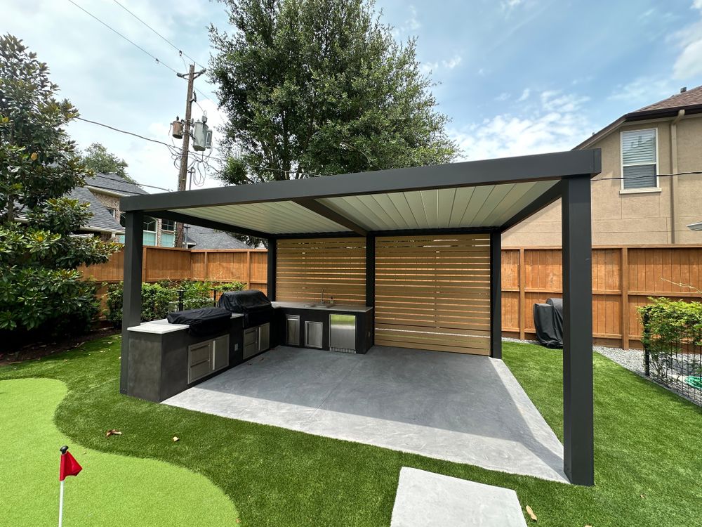 Enhance your outdoor space with our expert patio design and construction services. We create functional, stylish patios that blend seamlessly with your landscape, perfect for relaxation and entertaining year-round. for Sunset Coastal Innovations in Galveston County, TX
