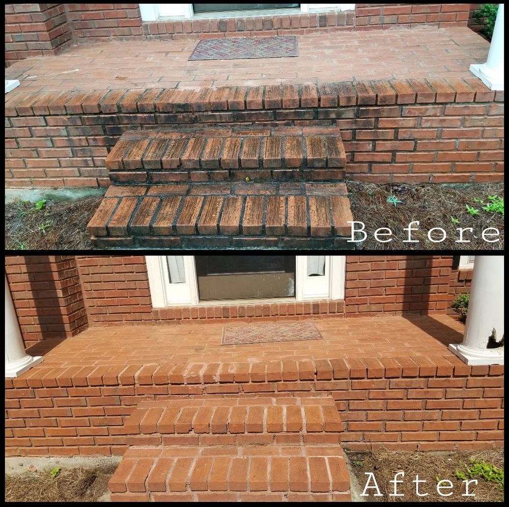 Revitalize your home’s exterior with our professional power washing service, effectively removing dirt, mold, and grime to restore surfaces to their original beauty and enhance curb appeal. for U.S Construction & Renovation in Duluth, GA