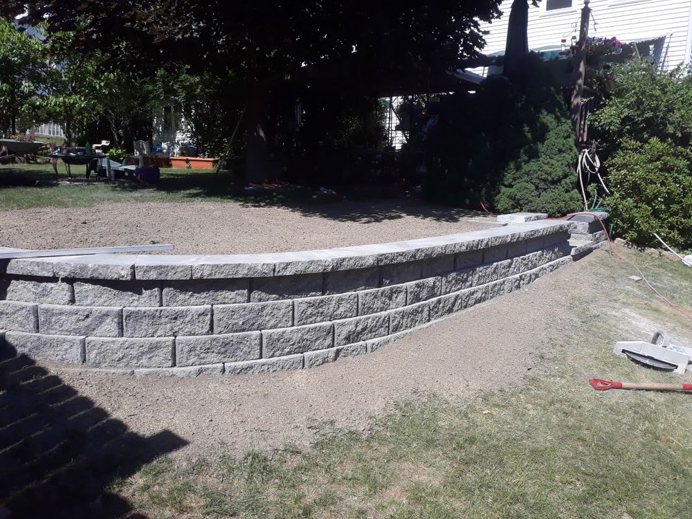 Hardscaping for Roeger Property Solutions in Haverhill, MA