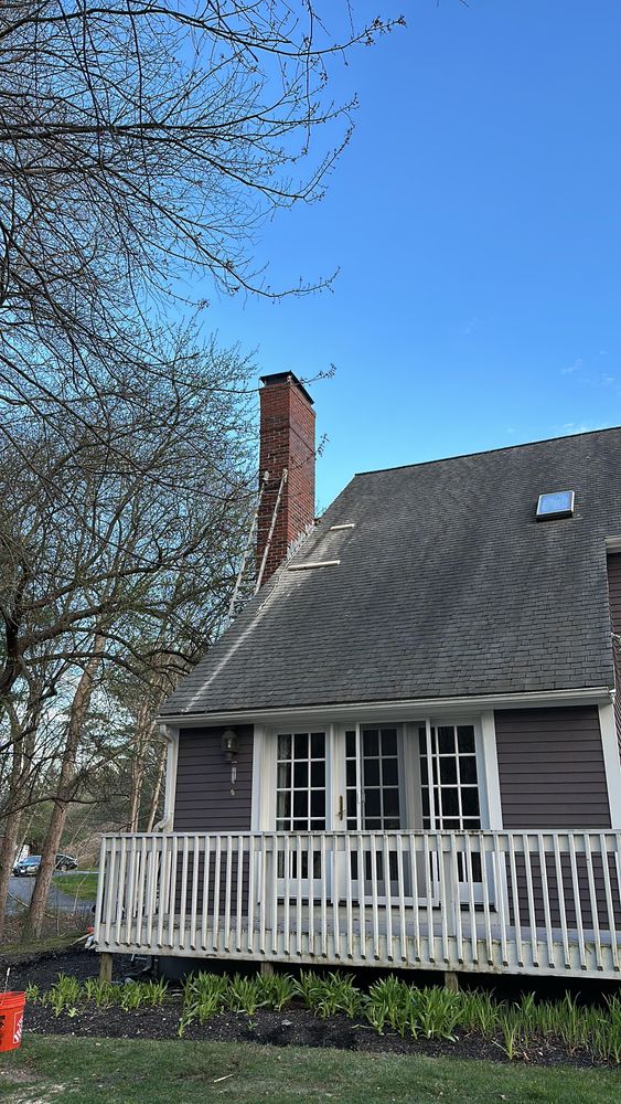 Chimney photos from restoration to new builds for All For U Roofing & Masonry in Boston, MA