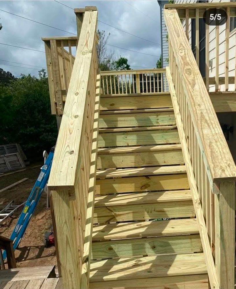 Decks for All Out Construction in Atlanta, GA