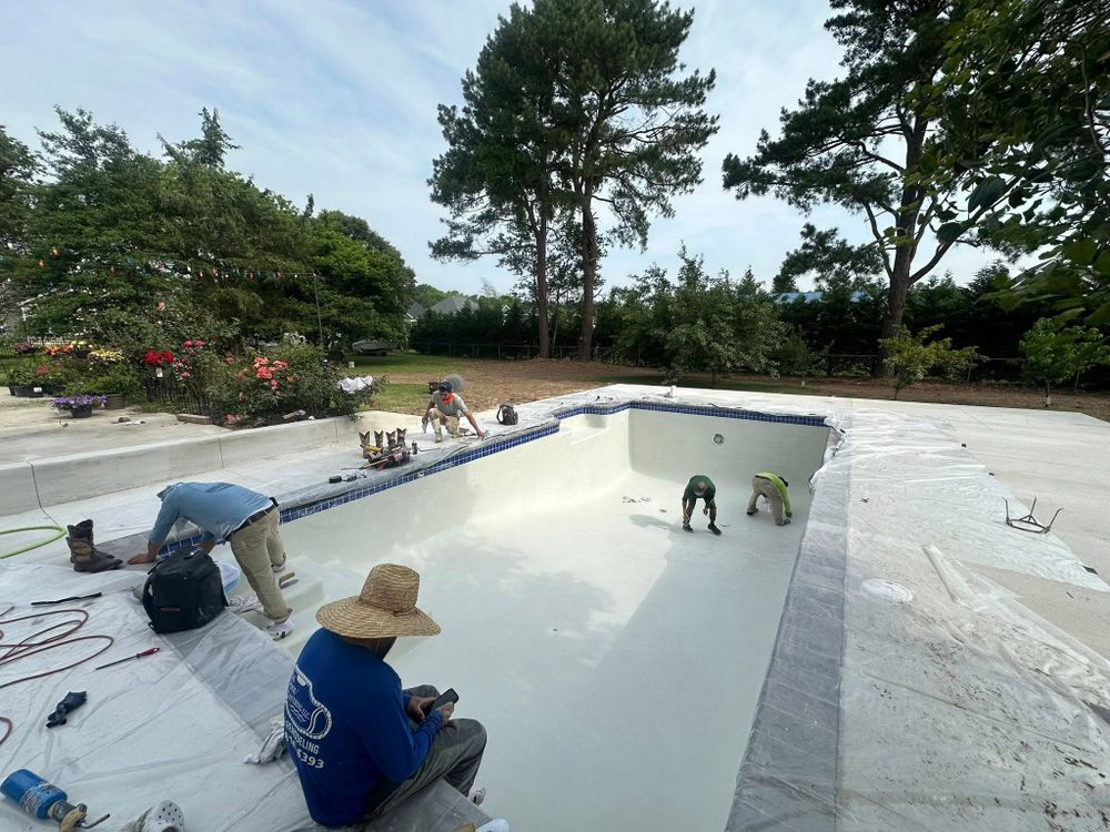Our Pool Plastering service expertly revitalizes your pool with durable, high-quality finishes, enhancing aesthetics and longevity. Trust us to transform your swimming area into a beautiful oasis you'll love. for Real Pool Plastering LLC in Doylestown, PA