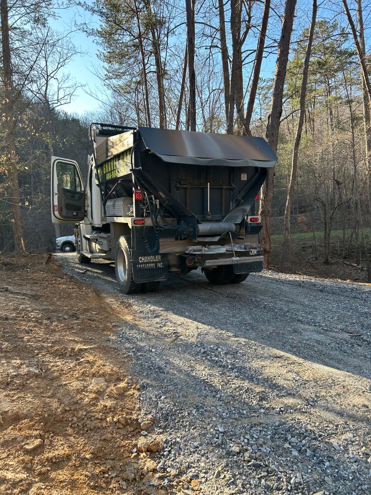 Our Scraping service provides efficient site preparation by removing unwanted debris and old materials, ensuring a clean foundation for your gravel installation, enhancing the durability and appearance of your property. for The Gravel Guy in Blairsville, GA