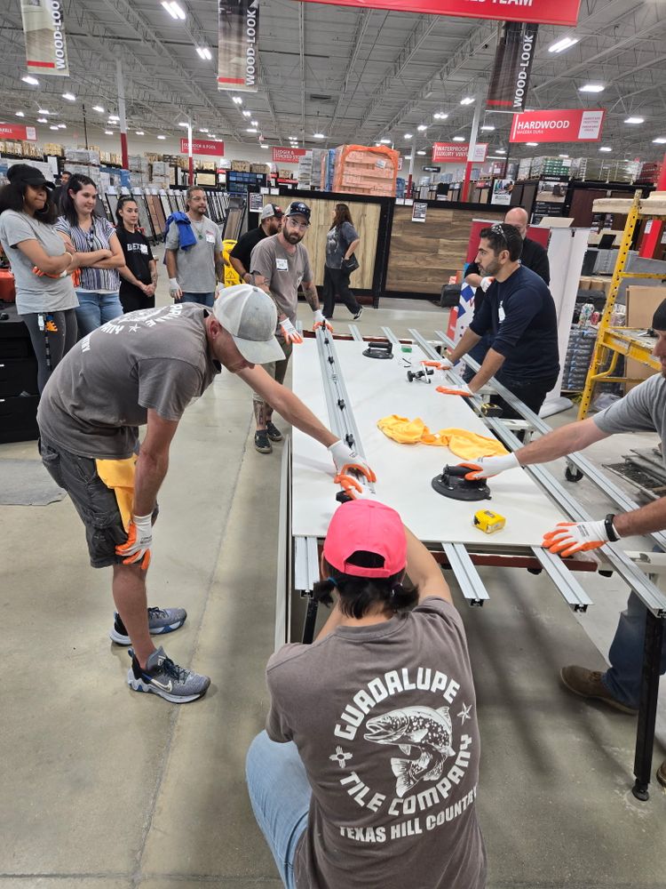 Certifications & Training for Guadalupe Tile Company in New Braunfels, TX