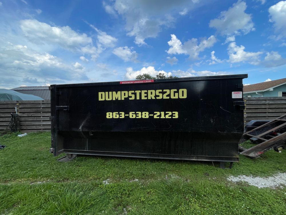 All Photos for Dumpsters2Go in Lake Placid, FL