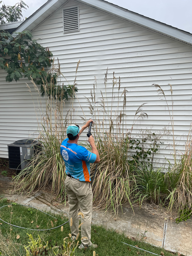Revitalize your home's exterior with our professional pressure washing service, eliminating dirt, mold, and stains for a fresh appearance. Trust our expertise to enhance curb appeal and protect surfaces effectively. for See2it Clean in St Louis, MO